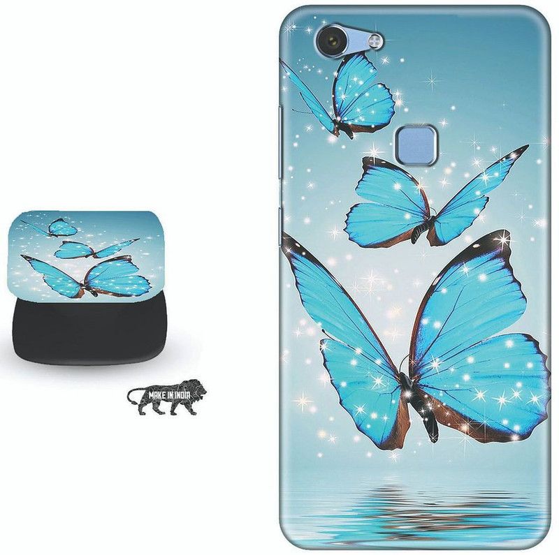 SPBR Back Cover for VIVO V7  (Multicolor, Cases with Holder, Pack of: 1)