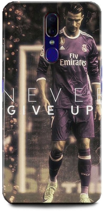 INTELLIZE Back Cover for OPPO F11/CPH1911 ronaldo,Printed  (Multicolor, Shock Proof, Pack of: 1)