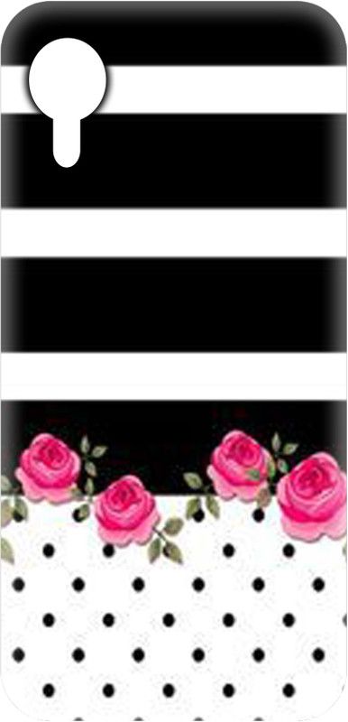Smutty Back Cover for Apple iPhone XR - Rose Pattern Print  (Multicolor, Hard Case, Pack of: 1)