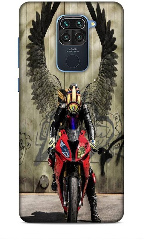 Coverland Back Cover for Mi Redmi Note 9  (Green, Grey, Waterproof)