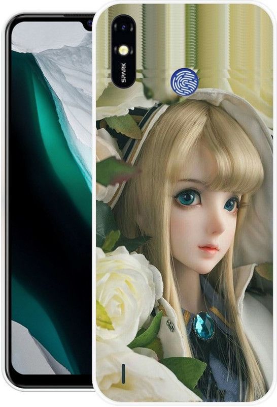 BLUEBUG Back Cover for Tecno Spark Go Plus  (Multicolor, Grip Case, Silicon, Pack of: 1)