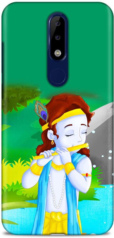 Sankee Back Cover for Nokia 5.1 Plus  (Multicolor, Hard Case)