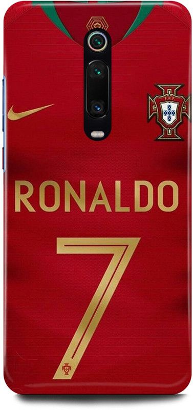 FRONK Back Cover for Redmi K20 Pro, CRISTIANO, RONALDO, FOOTBALL, PLAYER, JUVENTUS  (Red, Hard Case, Pack of: 1)