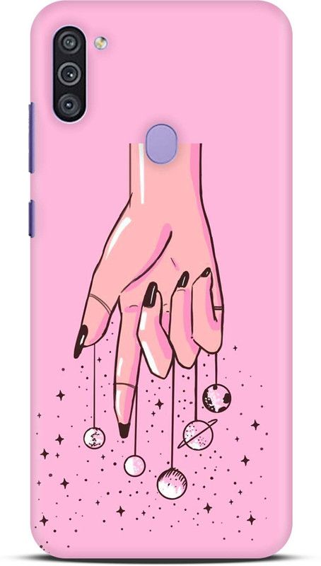 Sankee Back Cover for Samsung Galaxy M11 / SM-M115F/DSN  (Pink, Hard Case)