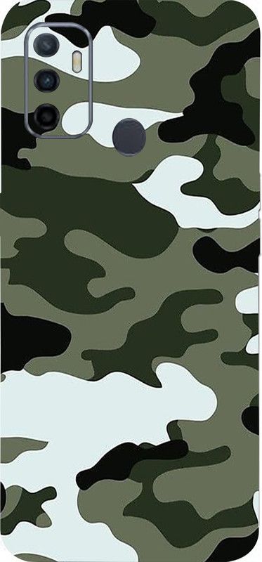AsSkin oppo A33, oppo a33 Mobile Skin  (Ultra Super Camo Winter skin With High Matte Finish.,)