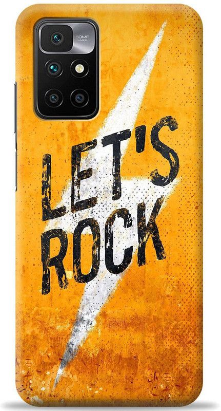 Dreamer Back Cover for Mi Redmi 10 Prime  (Yellow, Shock Proof, Pack of: 1)