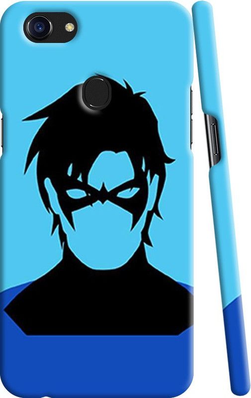 SRI SAI CREATION Back Cover for Oppo F5  (Blue, Grip Case, Pack of: 1)