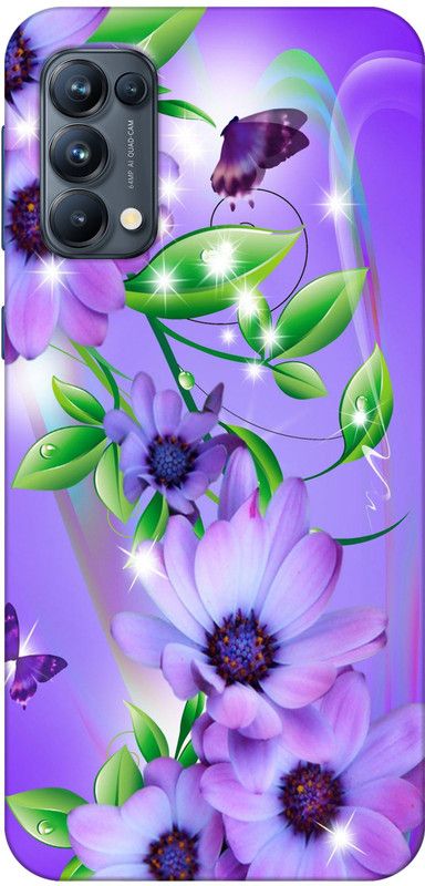 redfly Back Cover for Oppo Reno 5 Pro  (Multicolor, Grip Case, Silicon, Pack of: 1)