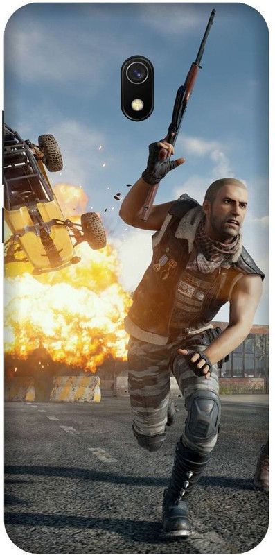 SSMORYA Back Cover for Redmi 8A PUBG Printed Back Cover  (Multicolor, Waterproof, Pack of: 1)