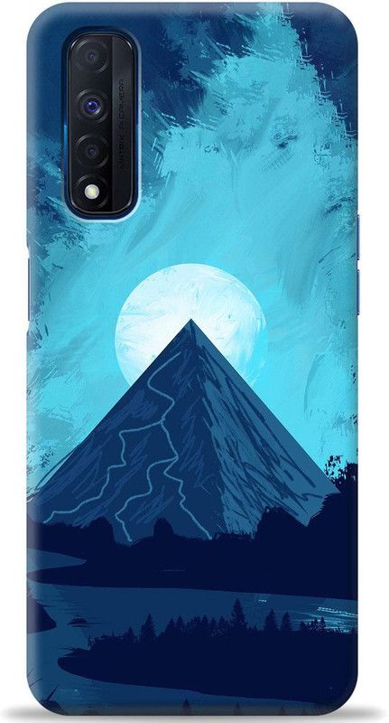 Dreamer Back Cover for Realme Narzo 30  (Blue, Shock Proof, Pack of: 1)