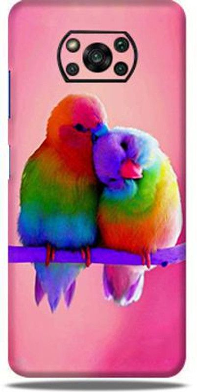 Mclaxa POCO X3 PRO, Partner Birds For Poco X3 Pro Mobile, poco x3 pro Mobile Skin  (Partner Birds skin (Only Back Panel Coverage))