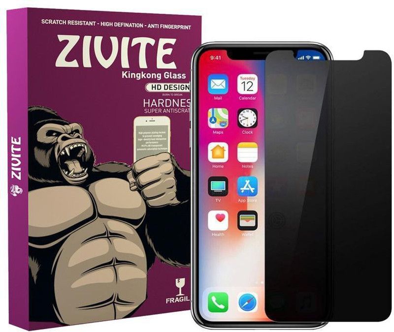 ZIVITE Tempered Glass Guard for Apple iPhone XS  (Pack of 1)