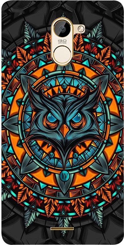 METOO Back Cover for Infinix Hot 4 Pro, CARTOON OWL PATTERAN, Design back cover Print : 544  (Multicolor, Dual Protection, Silicon, Pack of: 1)