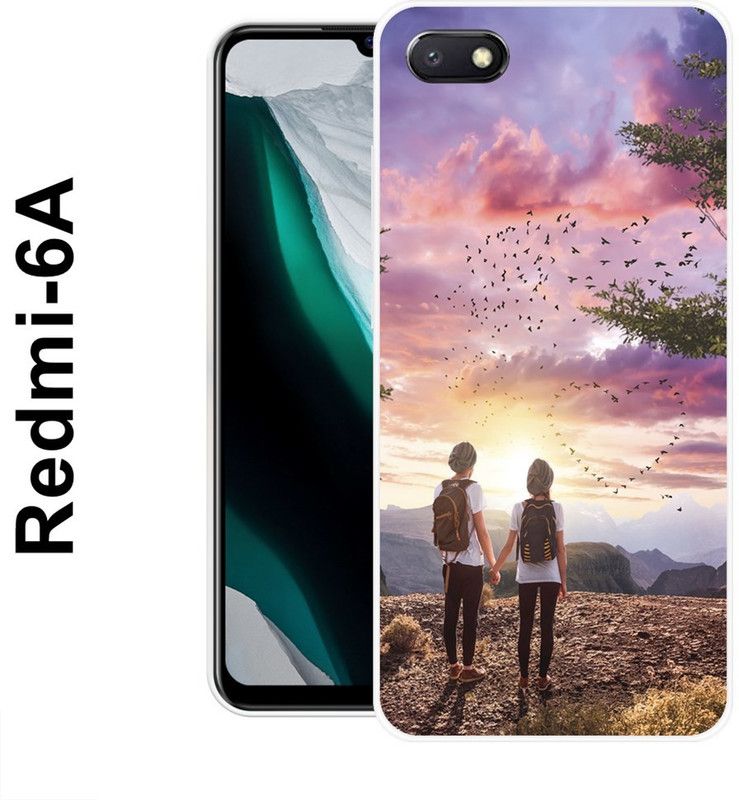 REDFLY Back Cover for Redmi 6A  (Multicolor, Grip Case, Silicon)