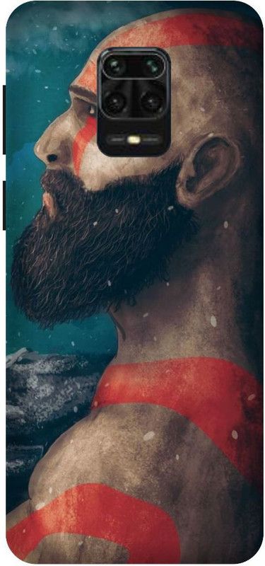 SAVETREE Back Cover for Redmi Note 9 Pro Printed 300 God Of War Back Cover  (Multicolor, Waterproof, Pack of: 1)