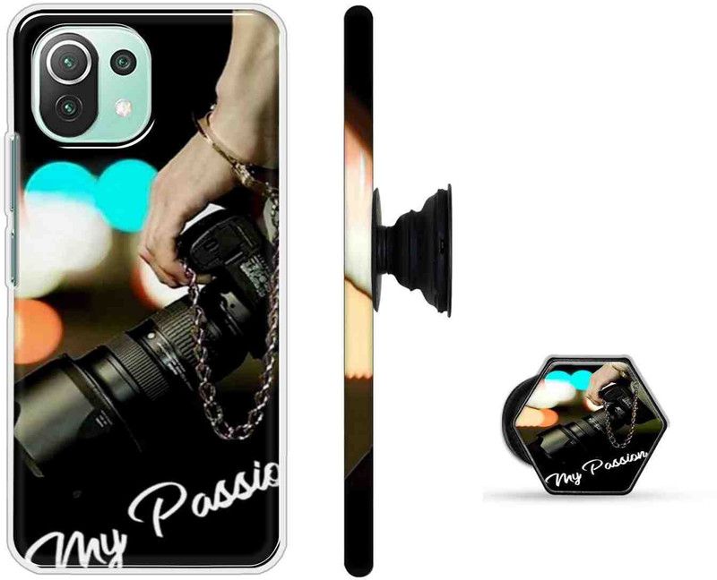 CaseSquad Back Cover for Mi 11 Lite, Xiaomi 11 Lite NE 5G  (Multicolor, Cases with Holder, Pack of: 2)