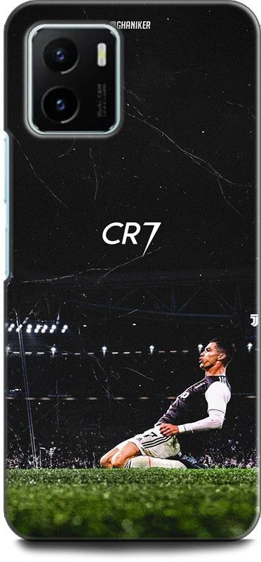 WallCraft Back Cover for Vivo Y15s, V2120 CRISTIANO, RONALDO, REAL MADRID, FOOTBALL, JERSEY  (Multicolor, Dual Protection, Pack of: 1)