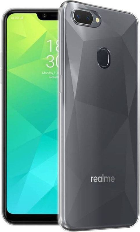 Sswastik Back Cover for Oppo A7  (Transparent, Grip Case, Silicon, Pack of: 1)