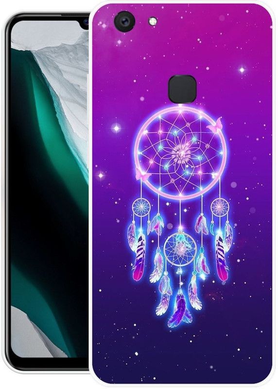 Krtagy Back Cover for VIVO V7  (Multicolor, Dual Protection, Silicon, Pack of: 286)