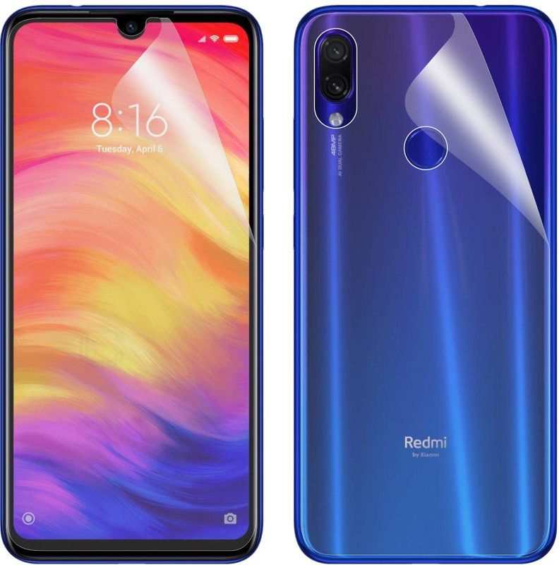 CASE CREATION Front and Back Screen Guard for Xiaomi Redmi 7 (2019)  (Pack of 2)