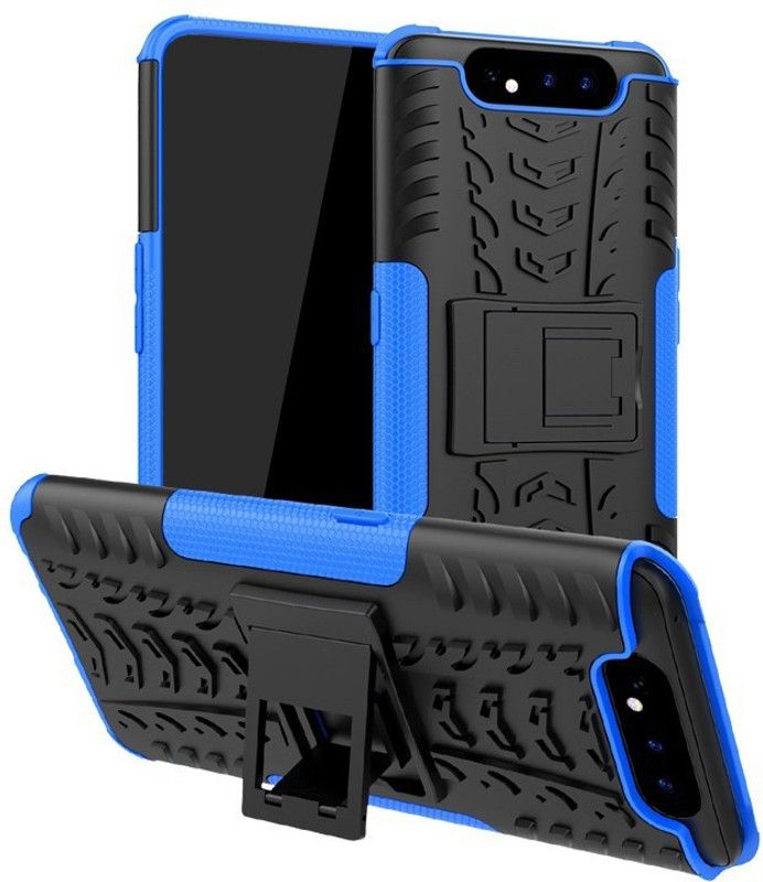 MOBIRUSH Back Cover for Samsung Galaxy A80 / A90  (Blue, Rugged Armor, Pack of: 1)