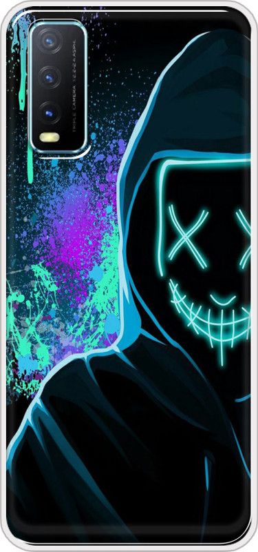 Cooltrend Back Cover for Vivo Y20I  (Multicolor, Grip Case, Silicon)