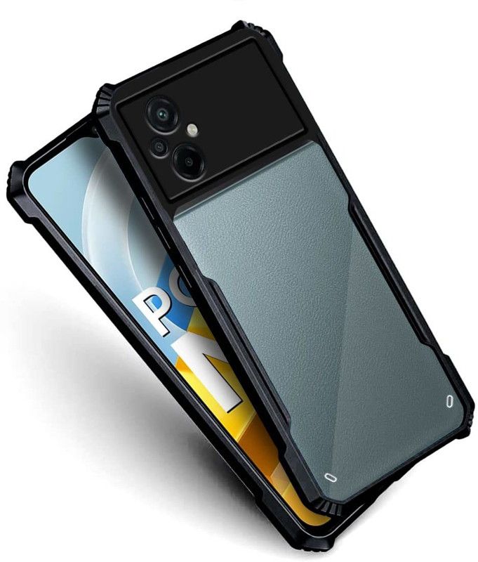 casohitech Back Cover for Xiaomi Poco M4 5G, Xiaomi Poco M5 4G  (Black, Pack of: 1)