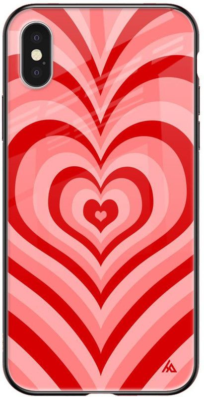Hocopoco Back Cover for Apple iPhone XS  (Red, Grip Case, Silicon, Pack of: 1)