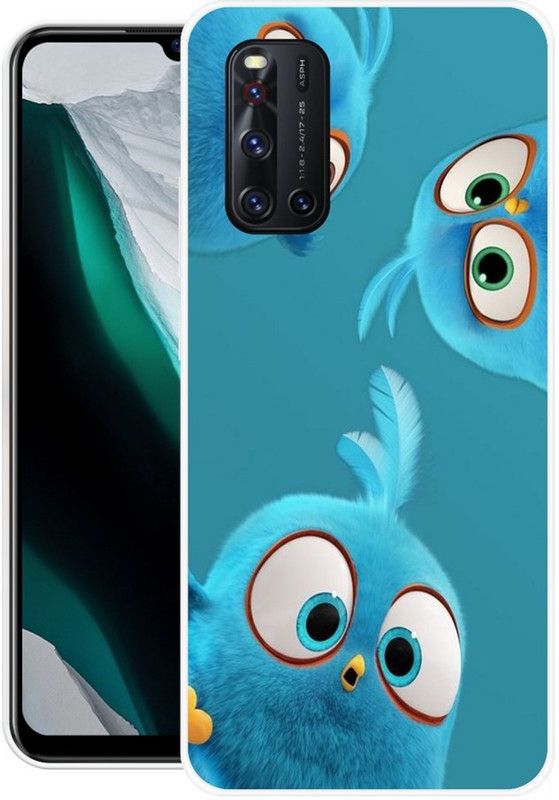 DESILOVE Back Cover for Vivo V19  (Multicolor, Grip Case, Silicon)