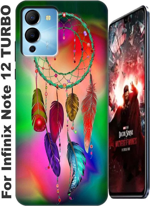 stroxy Back Cover for Infinix Note 12 Turbo 2817  (Pink, Flexible, Silicon, Pack of: 1)