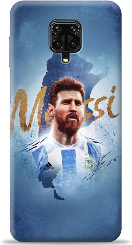 Crafter Back Cover for Mi Redmi Note 9 Pro  (Blue, Shock Proof, Pack of: 1)