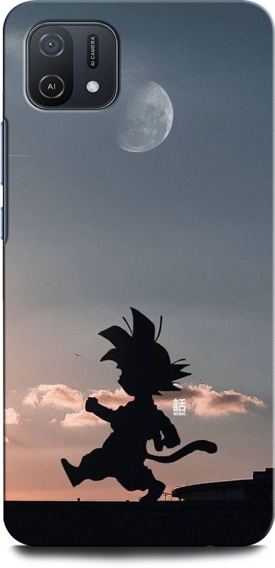 ORBIQE Back Cover for OPPO A16k GOKU, DRAGON BALL Z, ANIME, SUPERSAIYAN  (Multicolor, Hard Case, Pack of: 1)