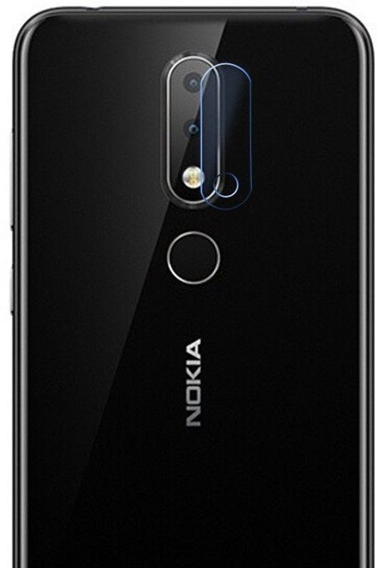 HIGHKY Back Camera Lens Glass Protector for Nokia 6.1 Plus  (Pack of: 1)