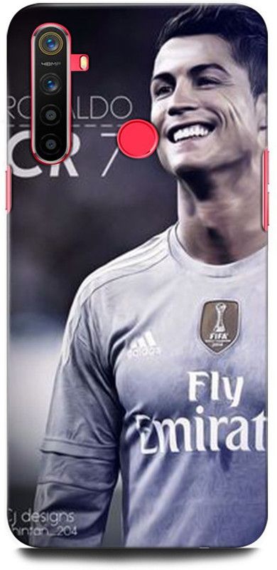 ORBIQE Back Cover for Realme 5i RMX2030 CRISTIANO RONALDO, RONALDO 7, CR, 7, FOOTBALL, SPORTS, REAL MADRID  (Multicolor, Hard Case, Pack of: 1)