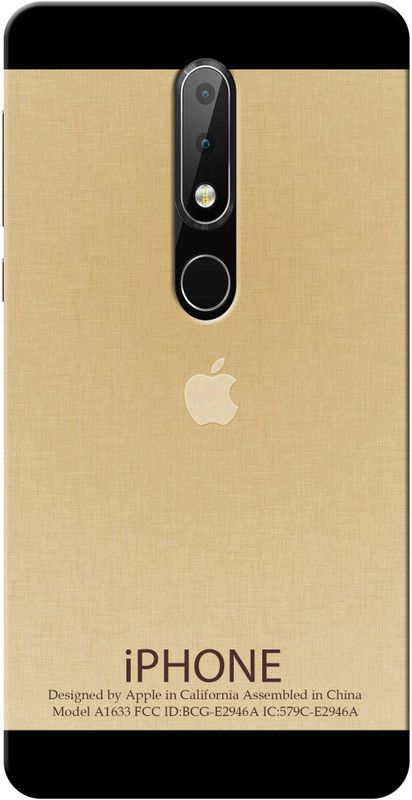 Allit Back Cover for Nokia 5.1 Plus  (Multicolor, Silicon, Pack of: 1)