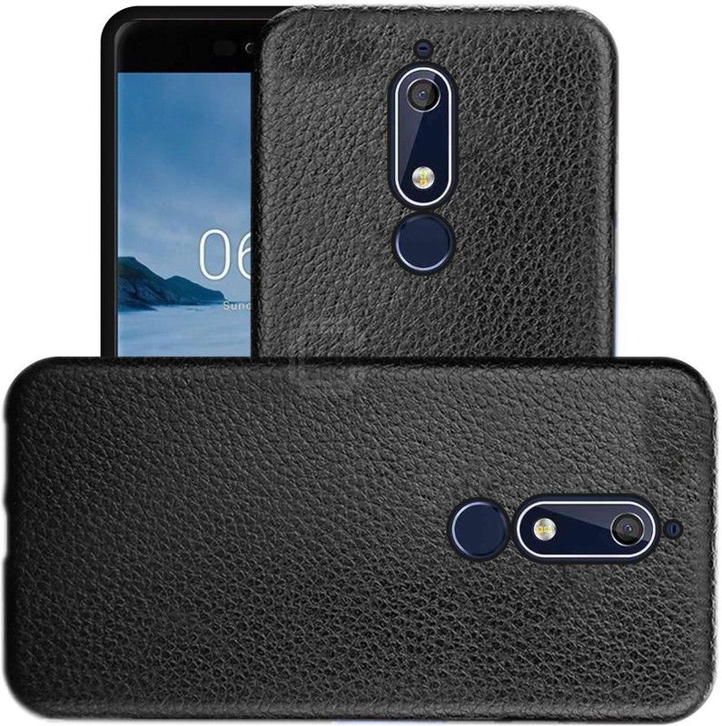 CASE CREATION Back Cover for Nokia 5.1 Plus 2018  (Black, Dual Protection, Pack of: 1)