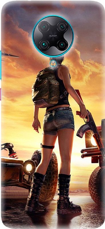 PNBEE Back Cover for Xiaomi Poco F2 Pro, M2004J11G - PubG Print  (Multicolor, Hard Case, Pack of: 1)