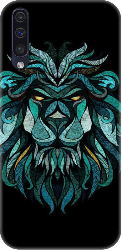 Smutty Back Cover for Samsung Galaxy A70s, SM-A707F, SM-A707GM - Green Lion Print  (Multicolor, Hard Case, Pack of: 1)