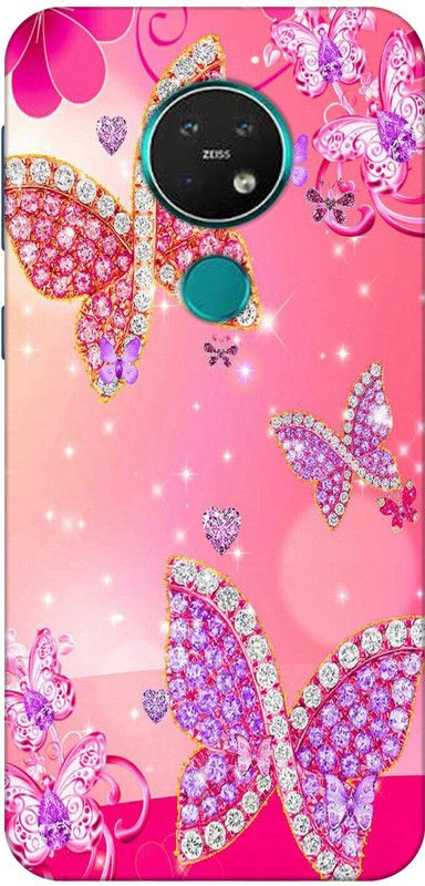 PINKLAND Back Cover for Nokia 7.2 Back Cover  (Multicolor, Grip Case, Silicon, Pack of: 1)