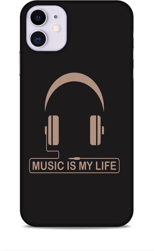 Coverland Back Cover for Apple iPhone 11  (Beige, Black, Waterproof)