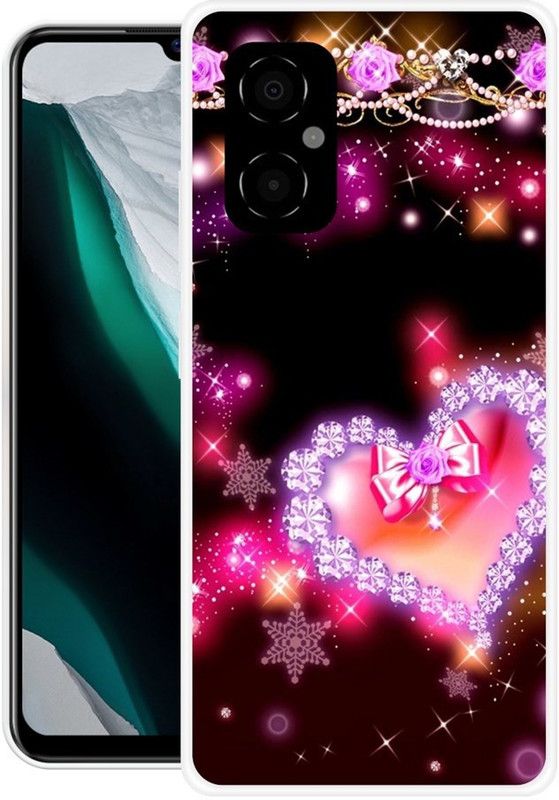 KLC Back Cover for Poco M4 5G, Poco M5 4G  (Multicolor, Grip Case, Silicon)