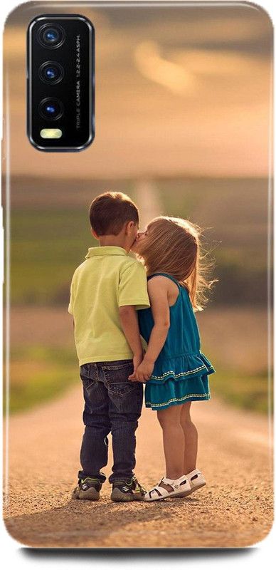 FUGGA Back Cover for Vivo Y20A, V2101, CUTE, BOY, LOVELY, GIRL, COUPLE, LOVE  (Multicolor, Hard Case, Pack of: 1)
