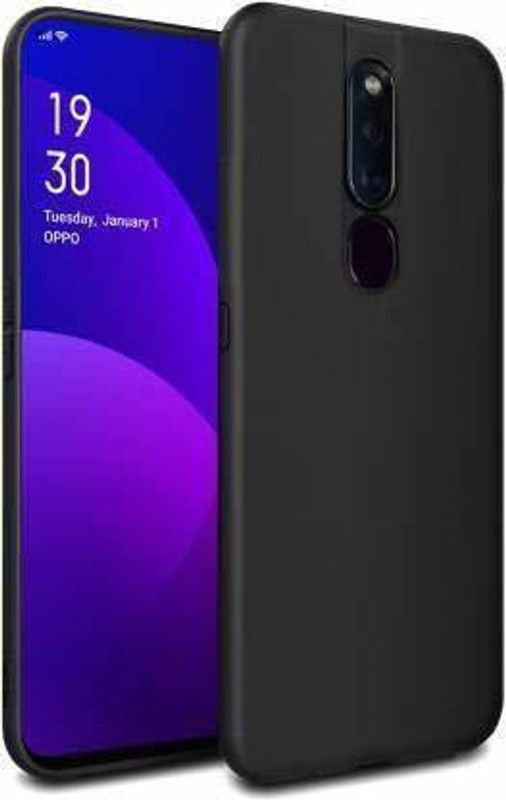 vmt stock Back Cover for Oppo F11 PRO BLACK  (Multicolor, Dual Protection, Pack of: 1)