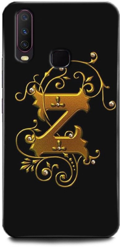 INTELLIZE Back Cover for Vivo Y17/1902 Z letter,Printed  (Multicolor, Shock Proof, Pack of: 1)