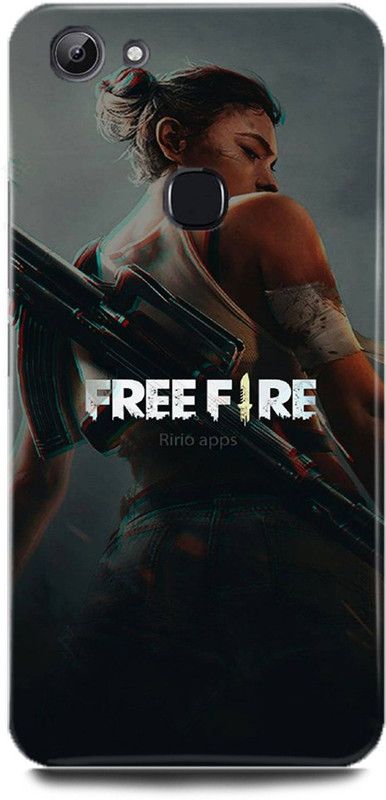 MP ARIES MOBILE COVER Back Cover for ViVO V7+, 1716, Freefire,Juego,Gun,Metal,Fire,Background,Game,pubg,  (Multicolor, Hard Case)