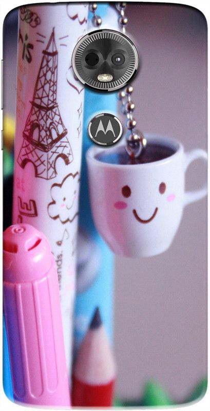 PictoWorld Back Cover for Motorola Moto E5 Plus  (Multicolor, Grip Case, Silicon, Pack of: 1)