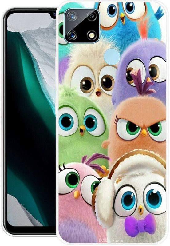 Awsale Back Cover for Realme Narzo 20/ Realme C12/C25/C25S  (Multicolor, Flexible, Silicon)