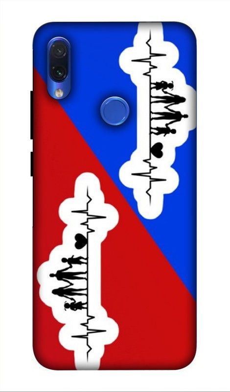 LUCKY MOBI.COM Back Cover for REDMI NOTE 7S  (Multicolor, Waterproof, Pack of: 1)