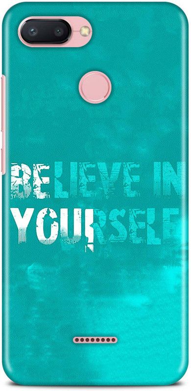 Sankee Back Cover for Mi Redmi 6  (Green, Hard Case)