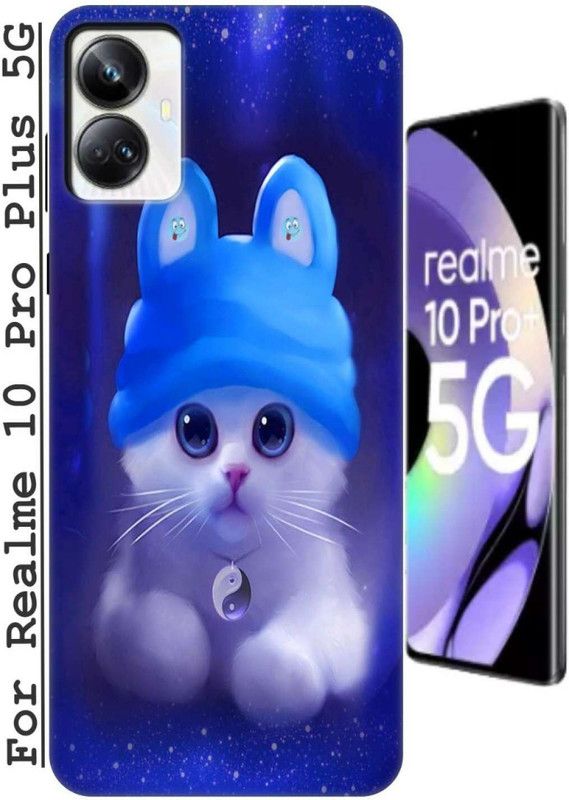 Auqueno Back Cover for Realme 10 Pro Plus 5G 2831  (Silver, Dual Protection, Silicon, Pack of: 1)
